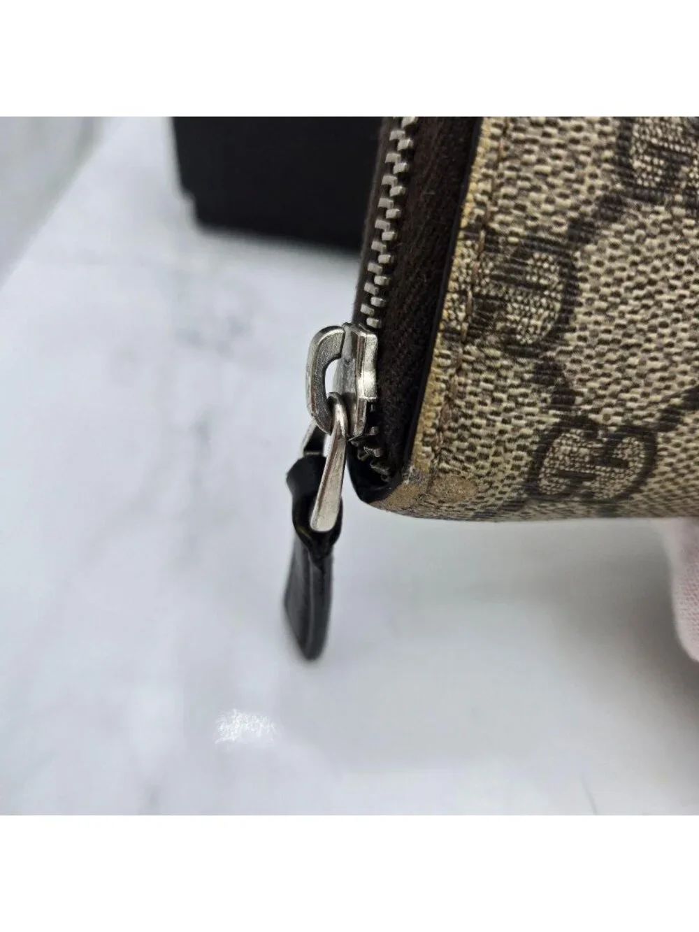 Gucci Wallet Sherry Line GG Supreme
